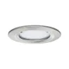 Kit enc Nova Coin 3 niv grad rond fixe LED 3x6,5W 2700K 230V Acier ...