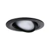 ENC Nova Coin rond orientable LED 3x6,5W 2700K 230V Noir mat/Alu - ...