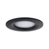 ENC Nova Coin rond fixe LED 3x6,5W 2700K 230V Noir mat/Alu - Pas cher