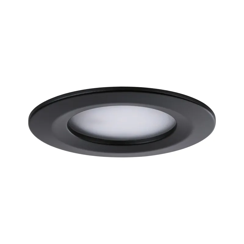 ENC Nova Coin 3 niv grad rond fixe LED 3x6,5W 2700K 230V Noir mat/A...