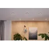 ENC Nova Coin 3 niv grad rond fixe LED 3x6,5W 2700K 230V Noir mat/A...