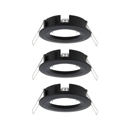 ENC Choose 3 spots fixes max 3x10W Noir mat alu 230V 51mm - Pas cher