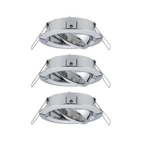 ENC Choose 3 spots orientables max 3x10W 230V 51mm Chrome alu - Pas...