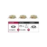 ENC Choose 3 spots orientables max 3x10W 230V 51mm laiton bros alu ...