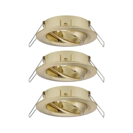 ENC Choose 3 spots orientables max 3x10W 230V 51mm laiton bros alu ...