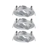 ENC Choose 3 spots orientables max. 3x10W 230V 51mm alu tourné alu ...