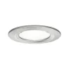 Kit enc Nova rd fixe LED IP44 1x6,5W 4000K 230V GU10 51mm Acier bro...