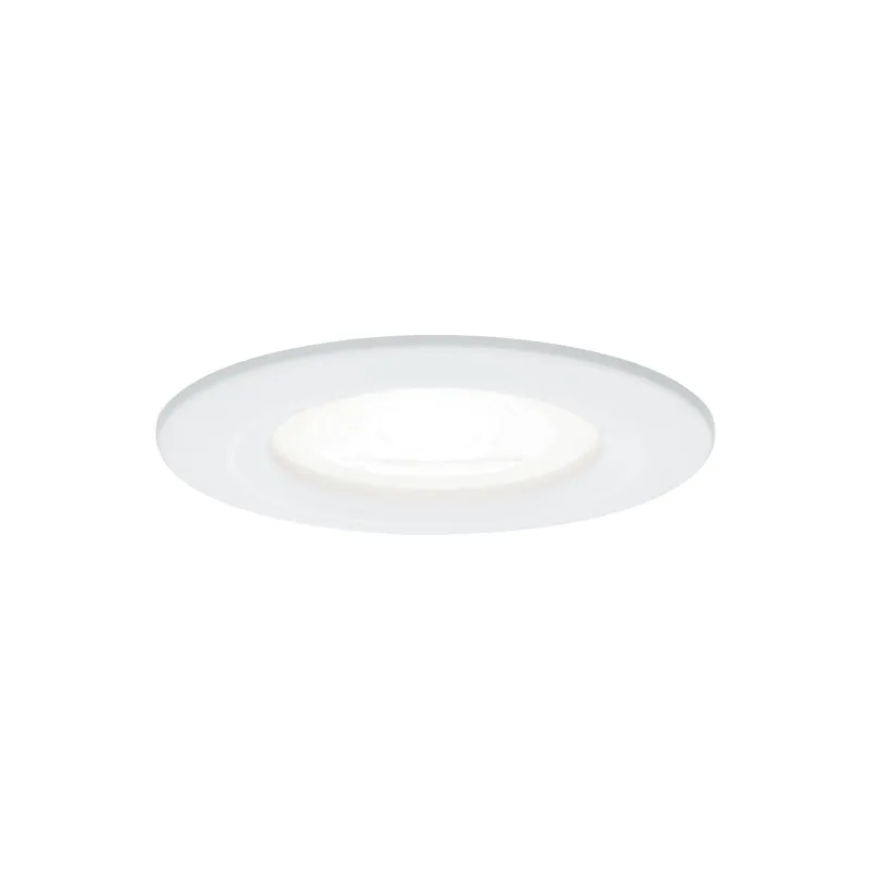 Kit enc Nova rd fixe LED IP44 3x6,5W 4000K 230V GU10 51mm Blanc dép...