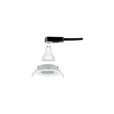 Kit enc Nova rd orientable LED 1x6,5W 2700K 230V GU10 51mm Blc dépo...