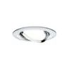 Kit enc Nova rd orientable LED 3x6,5W 2700K 230 V GU10 51 mm chrome...