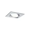 Kit enc Nova carré orientable LED 3x6,5W 2700 K 230V GU10 51mm Alu ...