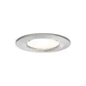 Kit enc Nova rd fixe LED IP44 3x6,5W 2700K 230V GU10 51mm Acier bro...