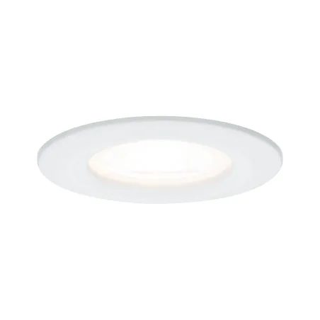Kit enc Nova rd fixe LED IP44 1x6,5W 2700K 230V GU10 51mm Blc dépol...