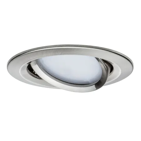 Kit enc Nova Coin rond orientable LED 1x6,5W 2700K 230V Acier bross...