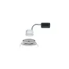 Kit enc Nova Coin rond orientable LED 1x6,5W 2700K 230V Acier bross...