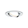 Kit enc Nova Coin rond orientable LED 3x6,5 W 2700 K 230V Chrome/Al...