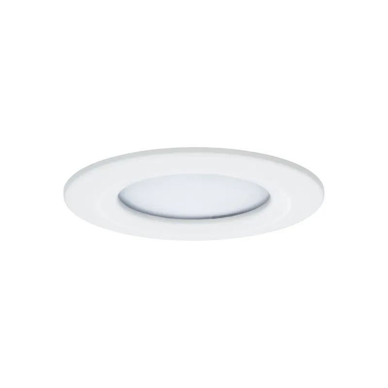 Kit enc Nova Coin rond fixe LED 3x6,5W 2700K 230V Blc dép/Alu - Pas...