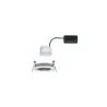 Kit enc Nova Coin rond fixe LED 1x6,5W 2700K 230V alu tourné/alu - ...