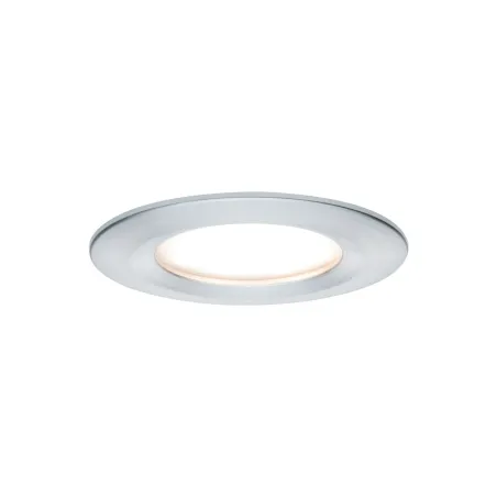 Kit enc Nova Coin rond fixe LED 3x6,5W 2700K 230V Alu tourné/alu - ...