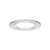Kit enc Nova Coin rond fixe LED 3x6,5W 2700K 230V Alu tourné/alu - ...