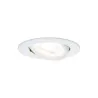 Kit enc Nova rond ori LED 3 nivgrad 3x6,5W 230V GU10 51mm Blanc Dé/...