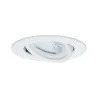 Kit enc Nova rond ori LED 3 nivgrad 3x6,5W 230V GU10 51mm Blanc Dé/...