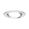 Kit enc Nova rond ori LED 3 nivgrad 1x6,5W 230V GU10 51mm Alu tourn...