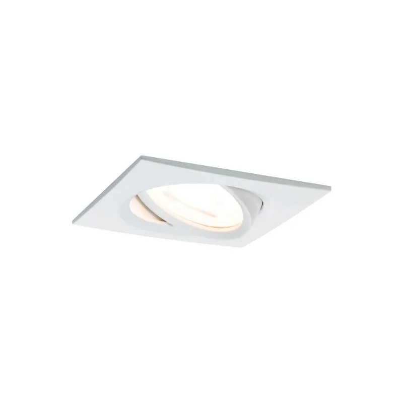 Kit enc Nova carré ori LED 3 nivgrad 3x6,5W 230V GU10 51mm Blanc Dé...