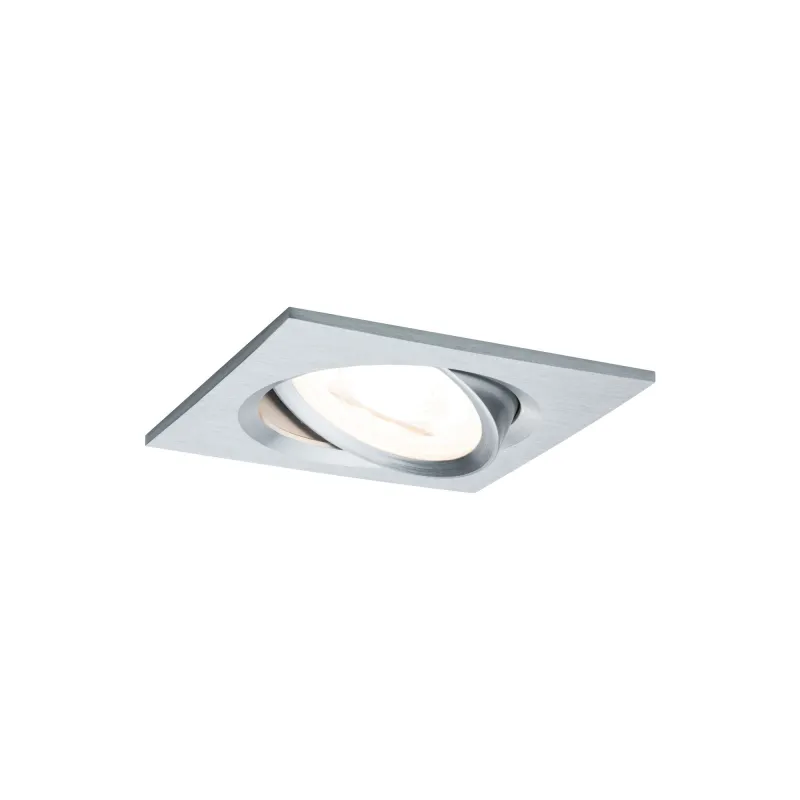 Kit enc Nova carré ori LED 3 nivgrad 3x6,5W 230V GU10 51mm Alu tour...
