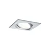 Kit enc Nova carré ori LED 3 nivgrad 3x6,5W 230V GU10 51mm Alu tour...