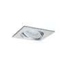 Kit enc Nova carré ori LED 3 nivgrad 3x6,5W 230V GU10 51mm Alu tour...