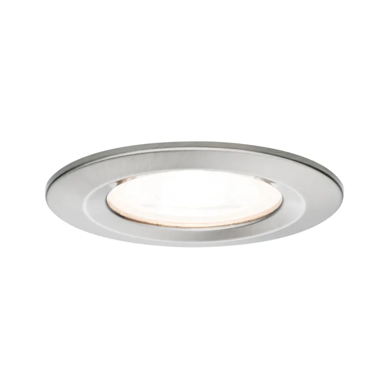 Kit enc Nova rd fixe LED IP44 3 nivgrad 3x6,5W 230V GU10 51mm Acier...