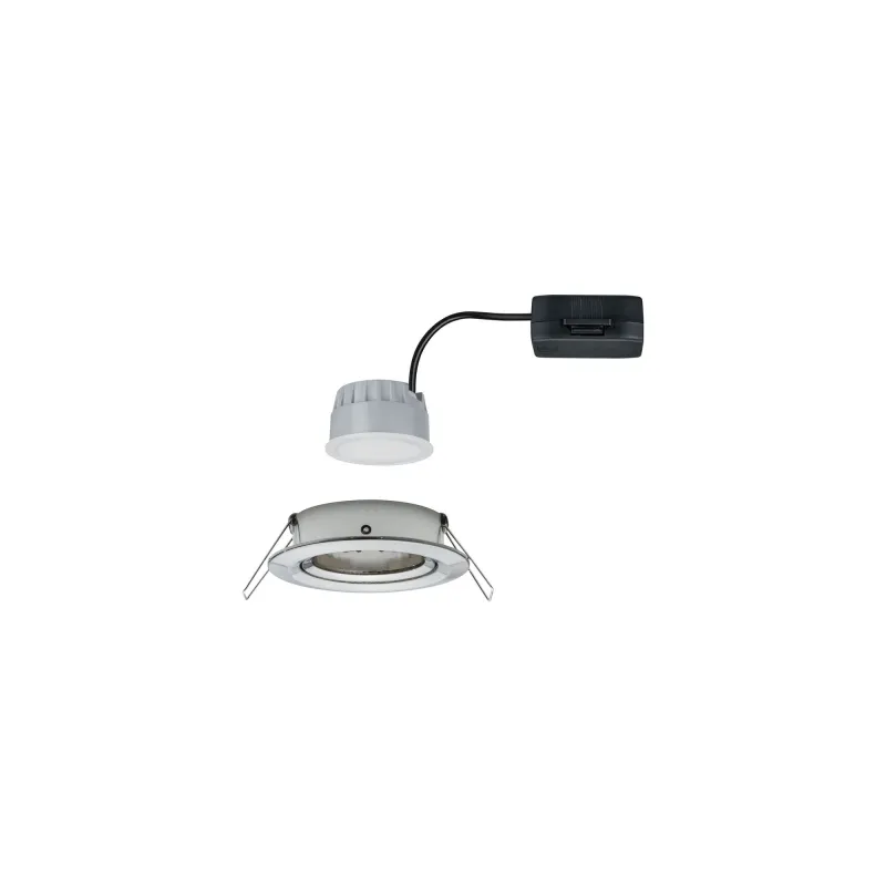 Kit enc Nova Coin 3 niv grad rond ori LED 1x6,5W 2700K 230V Acier b...
