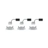 Kit enc Nova Coin 3 niv grad rond ori LED 3x6,5W 2700K 230V Alu bro...