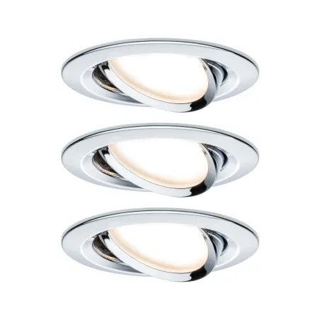 Kit enc Nova Coin 3 niv grad rond ori LED 3x6,5W 2700K 230V Chrome/...