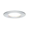 Kit enc Nova Coin 3 niv grad rond fixe LED 1x6,5W 2700K 230V Alu br...