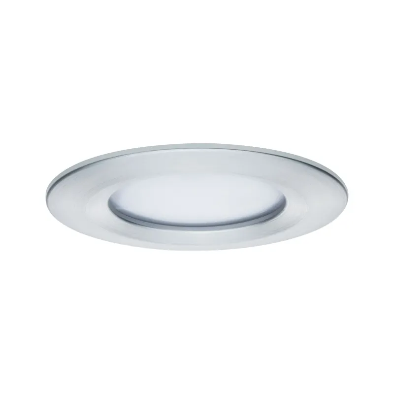 Kit enc Nova Coin 3 niv grad rond fixe LED 3x6,5W 2700K 230V Alu br...