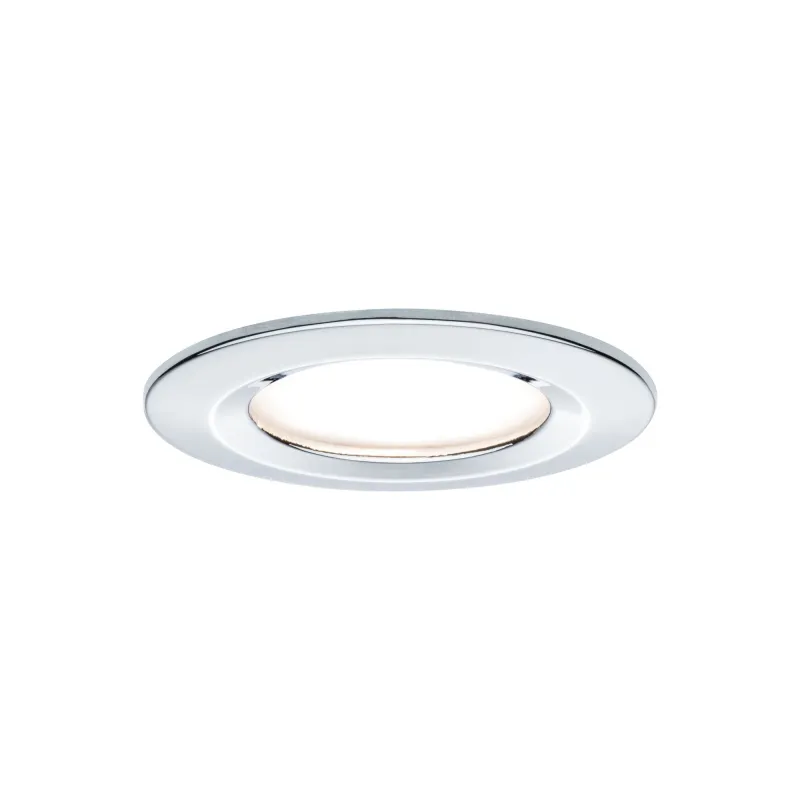 Kit enc Nova Coin 3 niv grad rond fixe LED 3x6,5W 2700K 230V Chrome...
