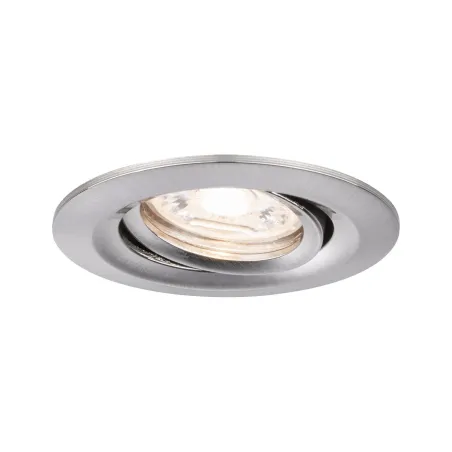 Enc Nova mini Coin rond orientable LED 1x4W 310lm acier brossé/alu ...
