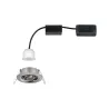 Enc Nova mini Coin rond orientable LED 1x4W 310lm acier brossé/alu ...