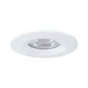 Enc Nova mini Coin rond fixe IP44 LED 1x4W 310lm Blanc dépoli/Alu -...