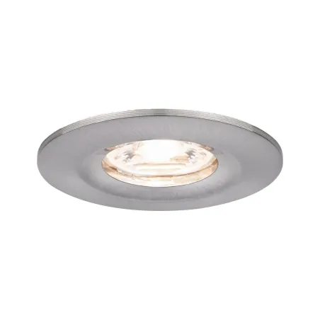 Enc Nova mini Coin rond fixe IP44 LED 1x4W 310lm acier brossé/alu -...
