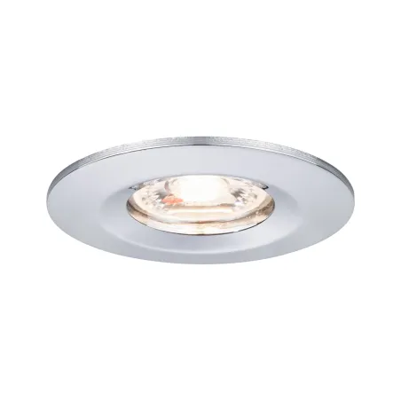 Enc Nova mini Coin rond fixe IP44 LED 1x4W 310lm chrome/alu - Pas cher