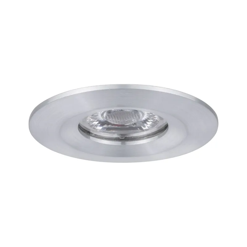 Enc Nova mini Coin rond fixe IP44 LED 1x4W 310lm alu tourné/alu - P...