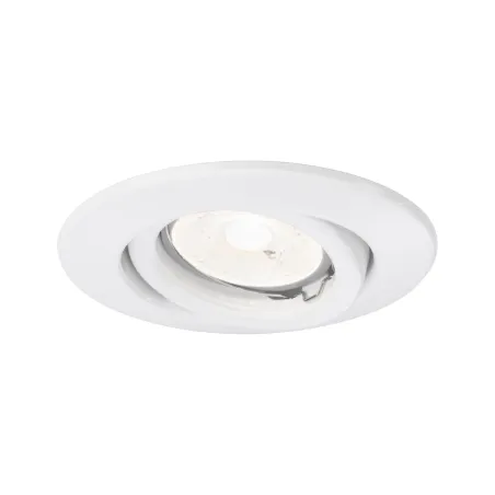 Quality Encastr. orientable max.50W 12V GU5,3 51mm Blanc/Tôle d´aci...