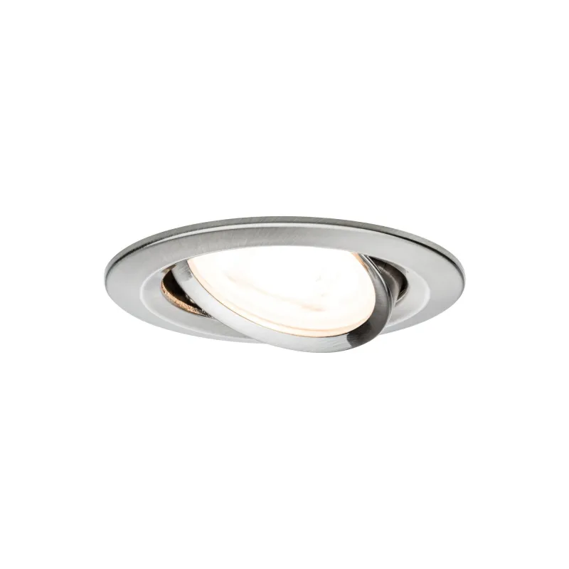 Kit enc Nova rond ori LED 3 nivgrad 3x6,5W 230V GU10 51mm Acier br/...