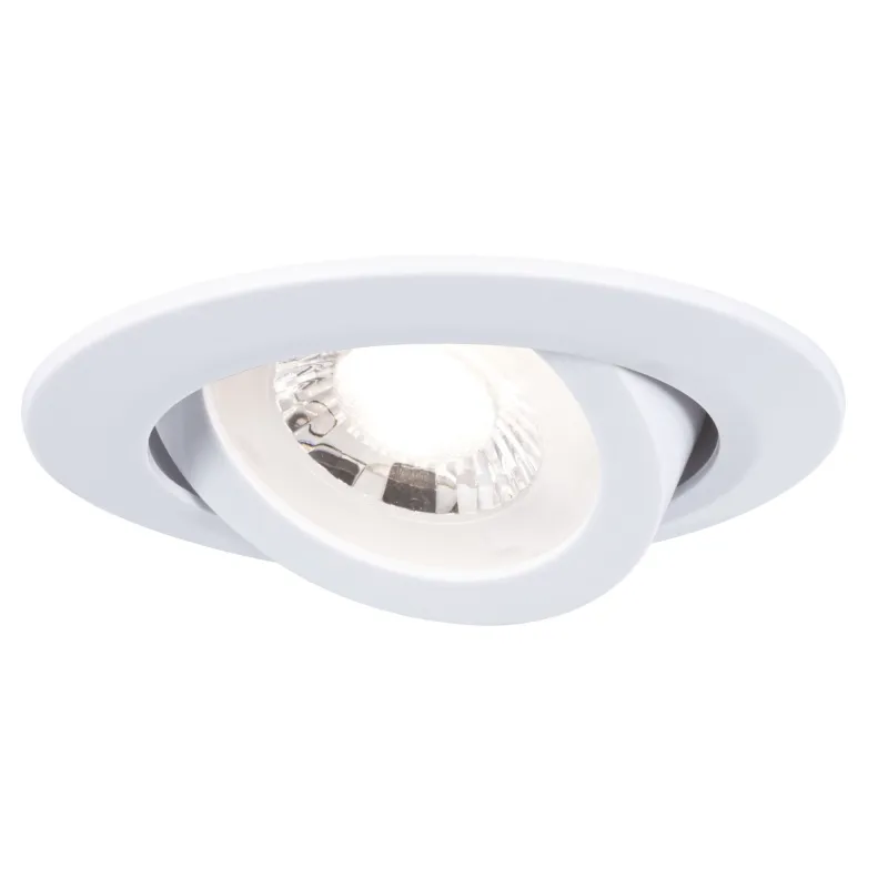 Kit encastrés 3-stepdim orientable LED 3x6W 3000K 230V blanc dépoli...