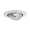 Kit encastrés 3-stepdim orientable LED 3x6W 3000K 230V chrome dépol...