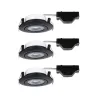 Kit Encastré 3-stepdim orienta. LED 3x6W 3000K 230V Noir mat/plasti...