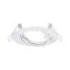 Kit ENC orientables max. 3x40W GU10 230V Blanc/Métal - Pas cher